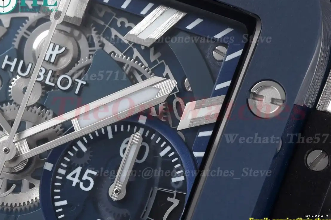 Blue Square RU HUB1280A Skeleton SS Unico Dial BBF Cer 42mm Bang 0330